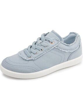 Women's Light Blue Lightweight Comfortable Stylish Trendy Casual Summer Sneakers